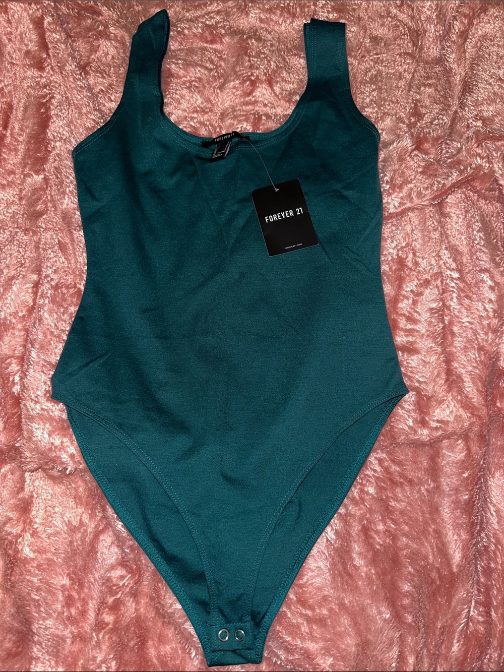 Forever 21 Scoop Neck Bodysuit